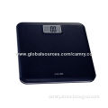 Digital Bathroom Scale with Leather-look ABS Plastic Platform